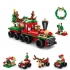 6 in 1 Christmas Train Model Building Blocks Bricks Sets Classic Dolls Kids Toys Gift COD