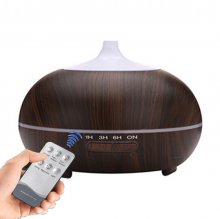 300ml Electric Ultrasonic Air Mist Humidifier Purifier Aroma Diffuser 5 Colors LED Timing Function for Home Car Office COD