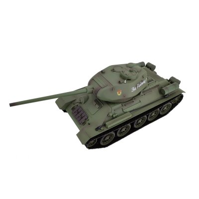 Heng Long TK7.0 3909-1 Russian T34/85 1/16 2.4G RC Tank Battle Vehicles w/ Sound Smoke Shoot Balls Action Models Toys COD