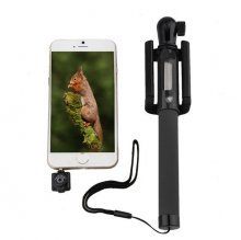 Solar Power Infrared Remote Handheld Selfie Stick Monopod For Cell Phone COD