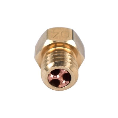3D Printer Nozzle MK8 Clone CHT Nozzle M6 High Flow Copper For 1.75MM Filament Brass Copper Print Head COD