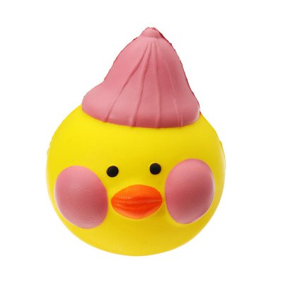 Yellow Duck Squishy 10*8.5*9cm Slow Rising With Packaging Collection Gift Soft Toy COD