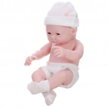 9.5inch Baby Doll Real Life Soft Silicone Doll Baby Girl Realistic Handmade Baby Doll Toy COD