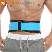 BOER Sports Fitness Waist Support Non-slip Sprain Protection Mesh Breathable Easy to Adjust Wasit Protector for Weight Lifting Outdoors COD