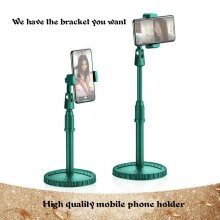 COOBOWE Cell Phone Holder Telescopic Height Adjustable Colorful Mobile Phone Stand Disc Base Desktop Holders Stream Live Broadcast Web lesson Stand COD