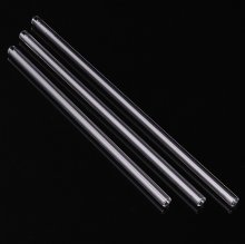 Reusable Wedding Birthday Party Clear Glass Drinking Straws Thick Straw