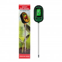 Garden 5 in 1 Soil Moisture Sensor pH Meter Metal Probe Soil Moisture Detector Acidity Temperature Tester for Plants Flowers COD