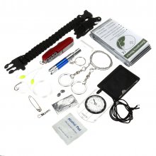 SOS Emergency Survival Equipment Tools Kit Outdoor Tactical Camping Hiking Gear Tool COD