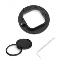 PULUZ PU528 52mm UV Lens Filter Adapter Ring for GoPro HERO9 Black Sports Camera Acccessories COD