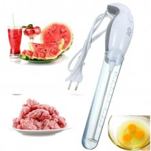 Food Frother Handheld Electric Milk Frother Food Grade Stainless Steel Blender COD