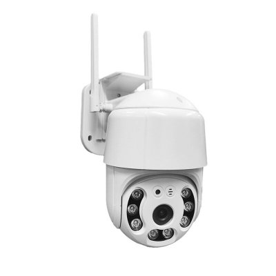 A12 1080P WiFi IP Camera Outdoor PTZ Cam Intelligent Night Vision Two-way Audio Alarm Push Hotspot Support TF Card Home Monitoring Safety Camera COD