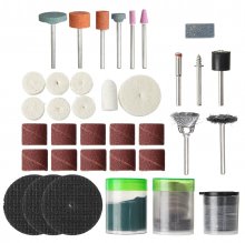 105PCS/161PCS Abrasives Accessories Abrasive Tools Wood Metal Engraving Electric Rotary Tool Accessory for Dremel Bit Set COD