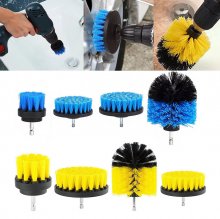 4pcs Drill Scrubber Brush Cleaning Brush Power Tool Electric Bristle Bathtub Tile Grout Cleaner COD