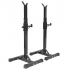 500KG Max Load Adjustable Barbell Stand Multifunction Squat Rack Home Gym Weight Lifting Press COD