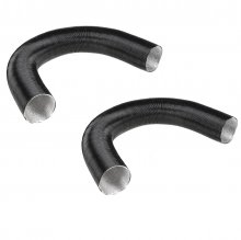 75mm Heater Pipe Duct + Warm Air Outlet + Y Branch + Hose Clip For Parking Diesel Heater COD