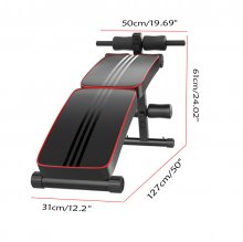 Adjustable Sit up Bench Crunch Board Abdominal Fitness Home Gym Exercise COD
