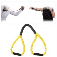 Fitness Resistance Bands Strengthen 8 Word Latex Tube Wrap Home Gym Workout Chest Expander Exercise Arm Strength for Muscle Building COD