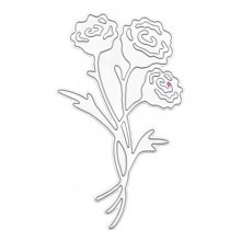 Roses Flower Metal Scrapbook Photo Album Paper Work Craft DIY Cutting Dies COD