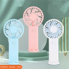 Mini Fan Handheld USB Charging Portable Office Student Electric USB Fans Mobile Phone Stand Small Fan COD