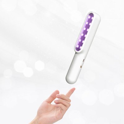 IPRee Ultraviolet Sterilizer 99% Sterilization Rate Type-c Portable LED Lamp Household Camping UV Mini Hand-held Disinfection Stick Camping Light COD