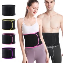 100% Neoprene Material Breathable Soft Adjustment Sports Fitness Waist for Weightlifting Yoga COD