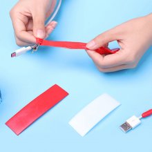 5Pcs PHONDY Environmental Creative Universal DIY Flexible Plastic Starch Based Cable Repair Tool Transformable Piece COD