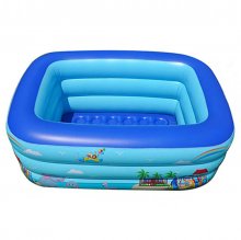 Thickened PVC Inflatable Swimming Pool Children's Swimming Pool Bath Tub Outdoor Indoor Play Pool Children's Toys Gifts COD