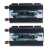 3000W High Power 12/24V Inverter Compact Metal Shell Inverter with USB Charger High Conversion Efficiency Versatile Usage for Car RV Camping Emergency CO