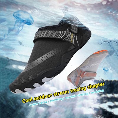 TENGOO Beach Wading Sandal Quick Dry Non-Slip Breathable Surf Fishing Fitness Water Sports Shoes COD