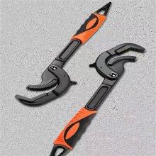 Multifunctional Quick-Opening Universal Wrench Robust Self-Tightening Design Perfect for All DIY and Professional Plumbing Needs COD
