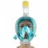 Full Face Snorkel Mask 180 Panoramic Viewing Anti Fog Anti Leak Diving Mask Outdoor Water Sport COD