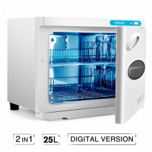 RTD-23A 25L Towel Cabinet High Capacity Quick Heating Efficient Towel Warmer and Sterilizer 200W Power 70±10℃ Temperature Range Perfect for Spas Salons and Homes Dual-Sterilization Techniques