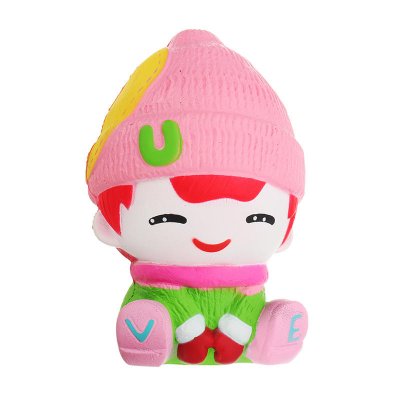 Snowman Boy Squishy 13CM Scented Squeeze Slow Rising Toy Soft Gift Collection COD