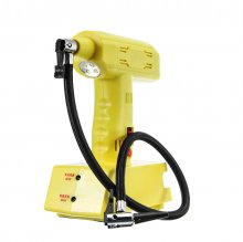 12V Air Compressor Portable Electric Rechargeable Pump Cordless Power Inflator with USB COD