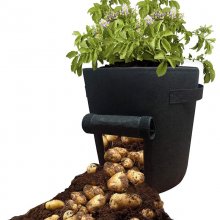 1/3pcs 26/38L Potato Grow Bag Vegetables Planter Bags Pot Growing Bags w/ Handle