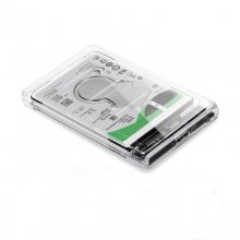 E-yield 2.5 inch Hard Disk Box Transparent SATA SSD/HDD to USB3.0 Solid State Drives Enclosures Up to 2TB COD