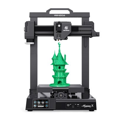 MINGDA Magician X 3D Printer 230x230x260mm Printing Size Support One Touch Smart Auto Leveling with TMC Silent Motherboard COD