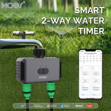 Bluetooth Smart Garden Sprinkler Water Timer by 2 Way Rain Delay Filter Washer Programmable and Automatic Irrigation Controller COD