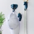 Simple 3D Coat Hook Holder Creative Animals Head Hanger Wall Mounted Craft COD