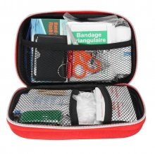 177PCS Outdoor Survival First Aid Kit Medical Emergency Kit for Home Office Car Boat Camping Hiking Travel or Adventures COD