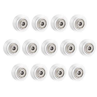SIMAX3D® 13/24Pcs Polycarbonate Pulley Wheel Plastic Pulley Linear Bearing for Creality CR10 Ender 3 3D Printer Part COD