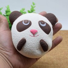 Cute Jumbo Panda Bread Phone strap Soft Panda Squishy Head Charms Cell Phone Key Bag Straps Pendant COD