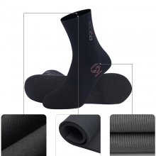 ZCCO 3mm Diving Socks Super Elastic Comfortable Swimming Warmth Increased Anti Slip Wear Resistant Beach Wading Socks COD
