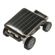 The World s Smallest Mini Solar Powered Toy Car Racer COD