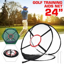24'' Indoor Outdoor Garden Golf Training Net Golf Practice Net Chipping Net Golf Aid COD