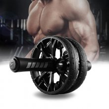 Abdominal Tonifying Wheel Mute Muscle Trainer Exercise Roller for Body Shaping Abs Core Workout Home Gym Fitness Equipment COD