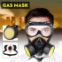Gas Mask Protection Filter Chemical Respirator Safety Dust Mask Paint Spray Pesticide Anti Dust Respirator COD