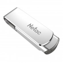 Netac USB 3.0 Flash Drive 360° Rotation Aluminum Alloy USB Disk 32G 64G 128G 256G Portable Thumb Drive for Computer Laptop U388 COD