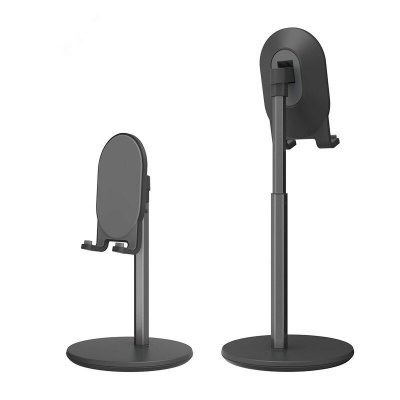 Bakeey Universal Desktop Height Adjustable Telescopic Phone Holder Phone Mount Tablet Stand for 3.5-12.9" Smart Phone Tablet for POCO X3 NFC for Samsung Galaxy Note S20 ultra
