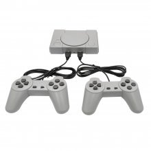 DATA FROG PS1 TV Game Console Mini 8-bit 620 Classical Games Retro Mini Video Game Player with Gamepad Game Controller COD